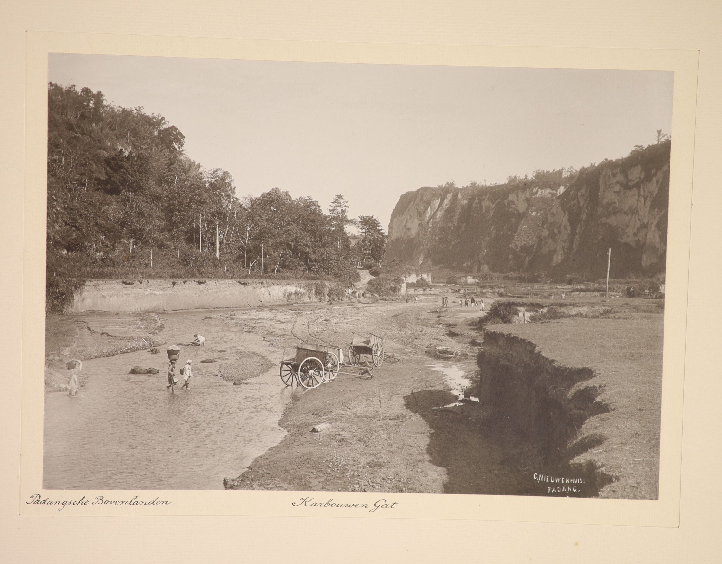 Dutch East Indies (Indonesia), An album of photographs of Batavia, including Buitenzorg, Garona, Baroboedoer (Borobudur temple), Soerabaja, Semarang, etc., c.1900-10, (2)